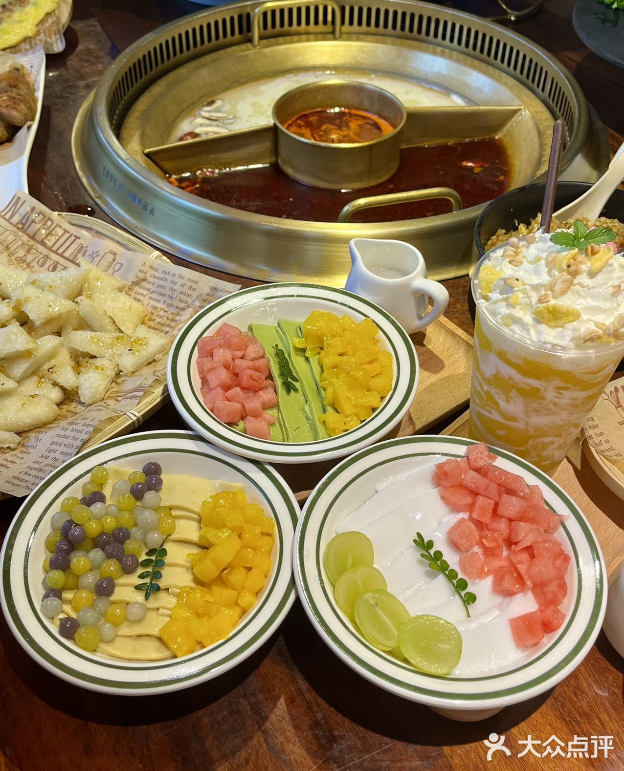 火锅/必须和甜品配！