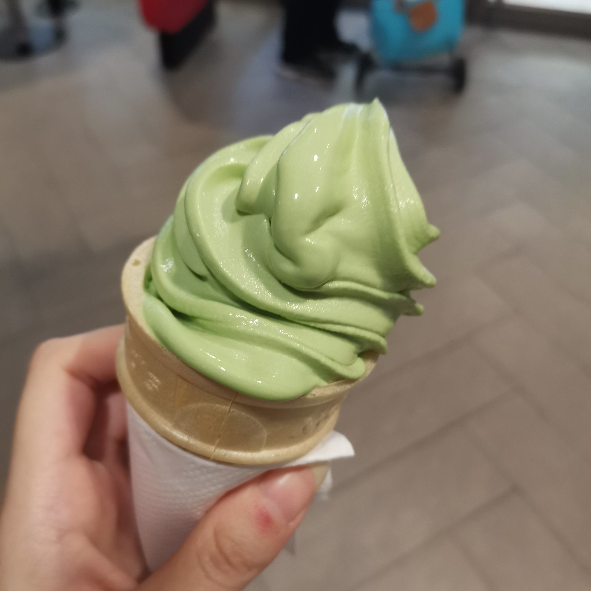 0元玩转这座城 抹茶冰淇淋 麦当劳 抹茶甜筒90