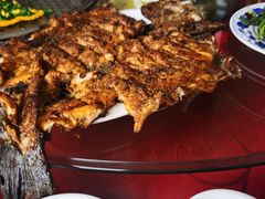 -北京龙庆四季香农家饭庄·灶台鱼·碳烤虹鳟鱼(龙庆峡店)