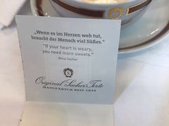 -Cafe Sacher(WIEN)