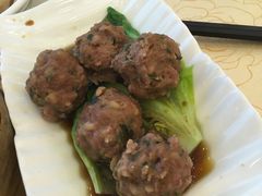 时蔬白灼牛肉丸-亮庆餐厅·粤菜·早茶(篁庄店)