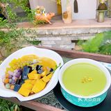 🌷与绿色双皮奶相逢🌷