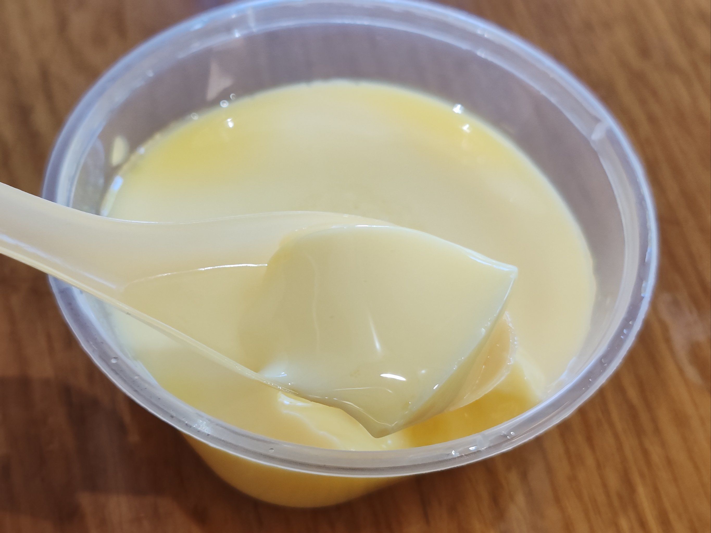 滑嫩微甜芒果牛奶布丁来一份