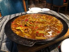 铁板泡椒鸡杂-情妹耙泥鳅·江湖川菜(科华店)
