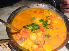 番茄土豆牛腩-梁家大院•农家菜(昆山会展中心店)