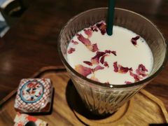 蜜桃煎奶茶-朴物良社(东明锦园店)