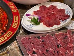 鲜切嫩牛肉-蜀辣居鲜货老火锅(簇桥富顿中心店)