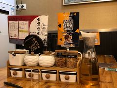 自助调料区-雷门拉面·现熬骨汤(凯德来福士店)