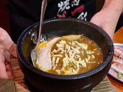 咖喱芝士石锅拌饭-大阪烧肉BAKA一代(十亩地店)