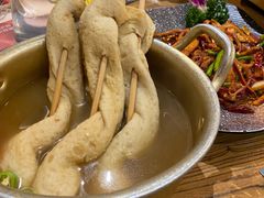 海鲜鱼饼汤-冰川延边料理·炭烤串(原小木屋店)