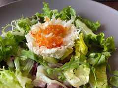 阿拉斯加帝王蟹腿肉沙拉-北京华彬费尔蒙酒店·刃餐厅
