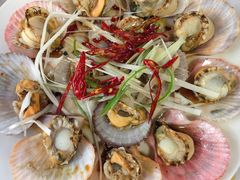 油泼扇贝-1910老鲁味海鲜·戳子肉·青岛菜(金沙滩店)