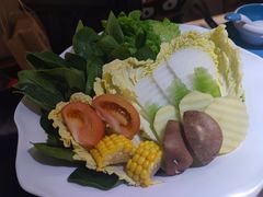 蔬菜拼盘-左庭右院鲜牛肉火锅(汇智广场店)