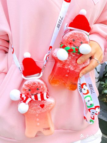 7分甜新品•圣诞季限定草莓姜饼人