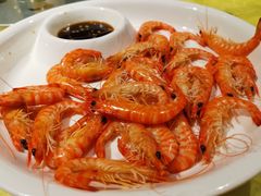 白灼基围虾-至尊鲨鱼·原烹海鲜·新浙菜(拱宸桥店)