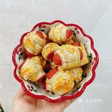 手抓饼香肠卷