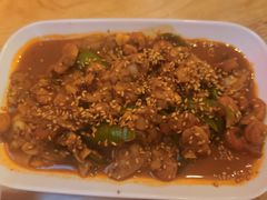 小龙虾蛤蜊浇头-阿当·小炒牛肉面(人广店)