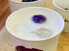 芋丸子芋圆芋泥热奶-鲜芋仙(华创店)