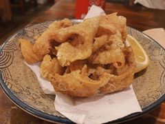 炸猪皮-百步拉面