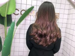 点击看大图 -COMO SALON 烫染可茉发型