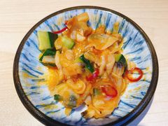 黄瓜拌蛤蜊-太郎的家·平价日料(曼巴特店)