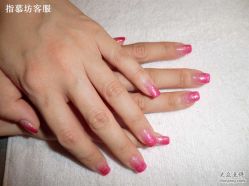 指慕坊团购客人甲油彩胶图片1-指慕坊美甲造型