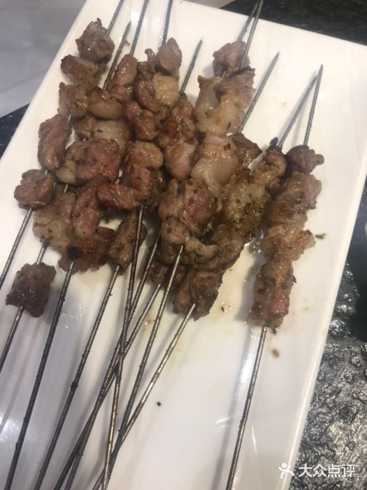 老万烧烤(典逸心洲店)羊肉串图片