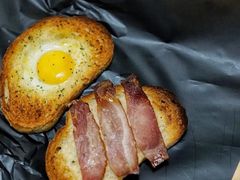 太阳蛋培根烤吐司-星巴克(广州正佳广场4层店)