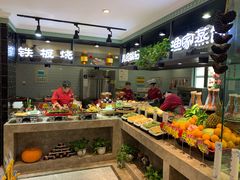 自助取餐区-海派美食·家宴海鲜青岛菜·石锅鲽鱼头(东方城店)