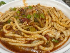 -明记汤揪片子炒面(红山市场特色美食街店)