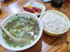 标配酸菜猪杂汤饭-陈记汤饭(水巷口店)