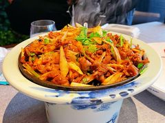 炙子羊肉-柿合缘新京菜(国金中心商场店)