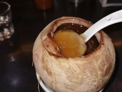 泰式椰皇炖乌鸡汤-陈鹏鹏潮汕菜(宝安机场T3航站楼店)