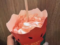 西瓜爆珠麦旋风-麦当劳(普陀香溢花城店)