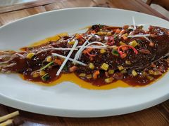 干烧大王鱼-五谷粮煎饼卷大葱(景星店)