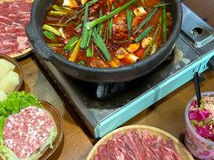 酸辣汤底-黔有有贵州酸汤夺夺粉火锅(五味十字店)