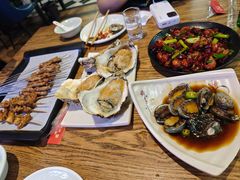 -潮庭·大连海鲜·炭火烧烤·扇贝王(大连店)
