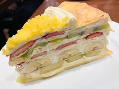 水果千层蛋糕-HARBS(渋谷ヒカリエ シンクス店)