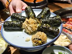 -明洞阿姨·韩式酱蟹烤肉·创意料理(三元桥店)