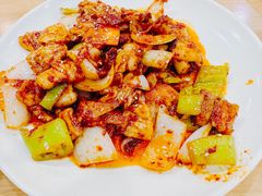 辣炒五花肉-贤花饭店(城阳店)