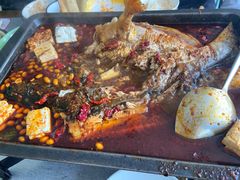 -探鱼·鲜青椒爽麻烤鱼(天河优托邦店)