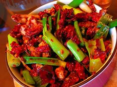 宫爆板筋-山石榴·贵州菜(丰盛里店)