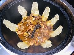 鲜虾鲍鱼地锅鸡-锅来乐地锅鸡(安亭店)