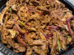 -味之朝·烤盘牛肉·松兰拌饭