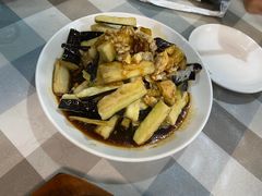 蛤蜊肉拌茄子-华春餐馆(鱼山路店)