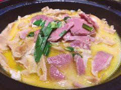 咸肉炖嫩笋尖-老阿爸鲜鱼土菜(昆山花桥店)