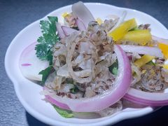 香拌脆爽鱼皮-探鱼·鲜青椒爽麻烤鱼(番禺万达店)