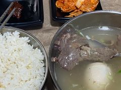-吉林延边牛肉汤饭，大冷面