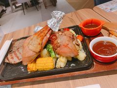 火鸡腿牛排盛宴拼盘-必胜客(环球店)