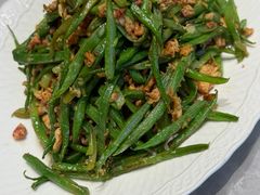 虾酱扁豆丝-船歌·鱼水饺青岛菜(太阳宫凯德MALL店)